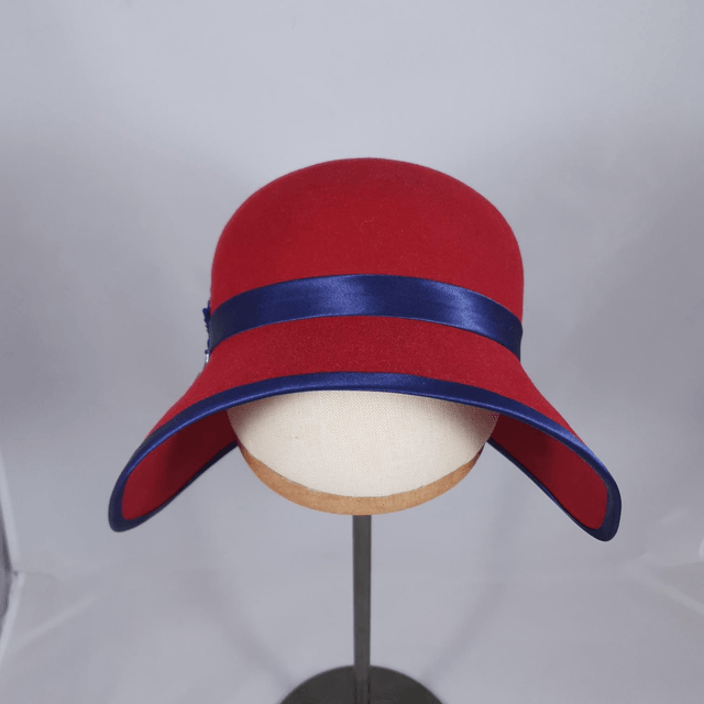 Cloche rouge et bleu