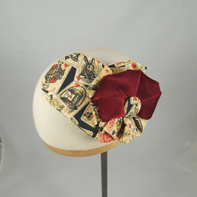 Fascinator oval cartes