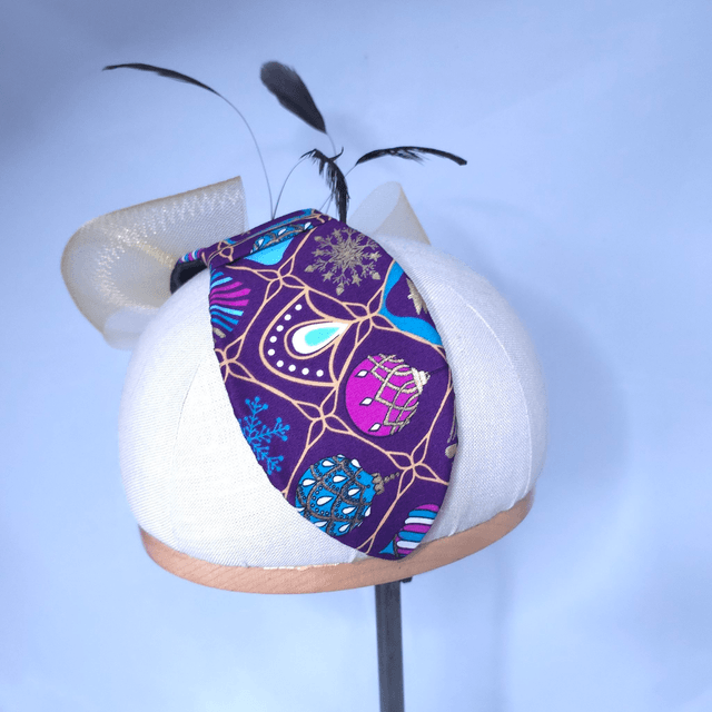 Fascinator bandeau de Noël