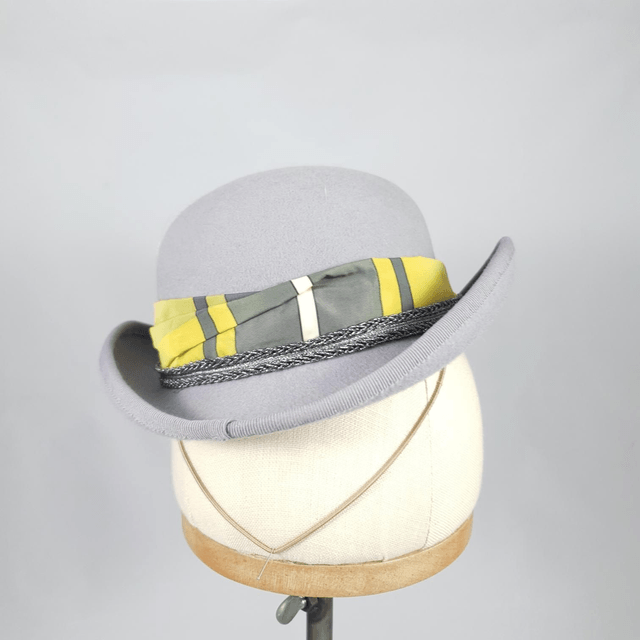 Midi melon gris et jaune