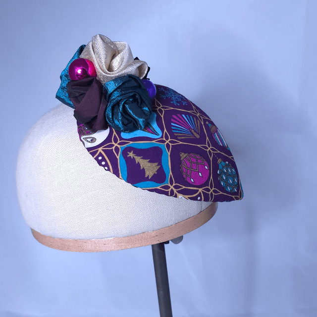 Fascinator goutte de Noël