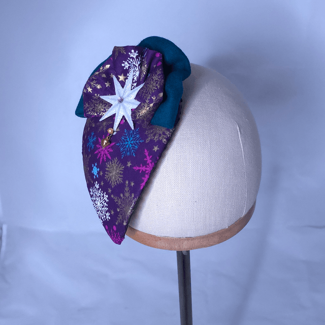 Fascinator goutte de Noël
