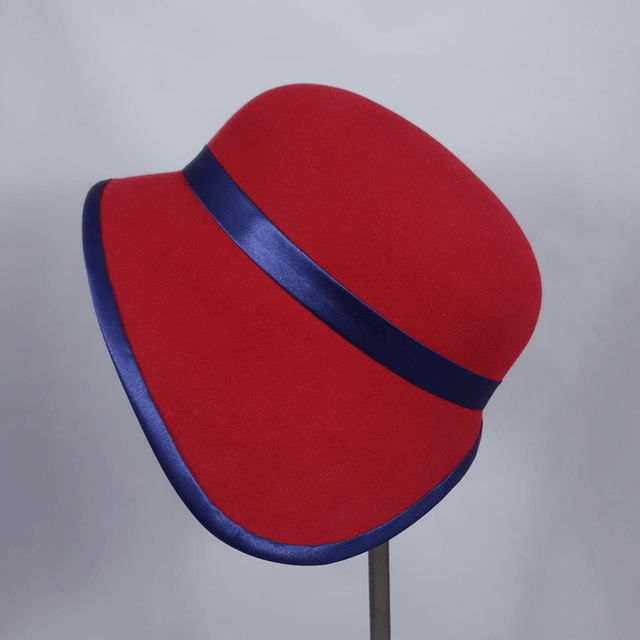 Cloche rouge et bleu