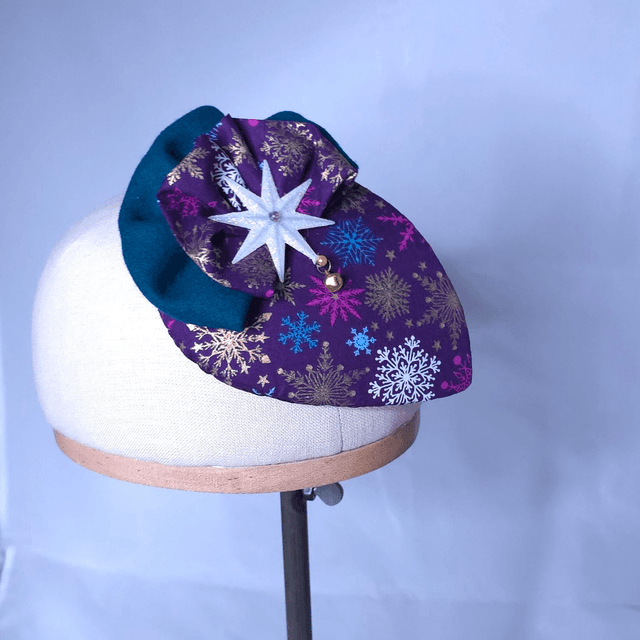 Fascinator goutte de Noël